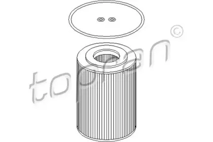 205 590 TOPRAN Масляный фильтр