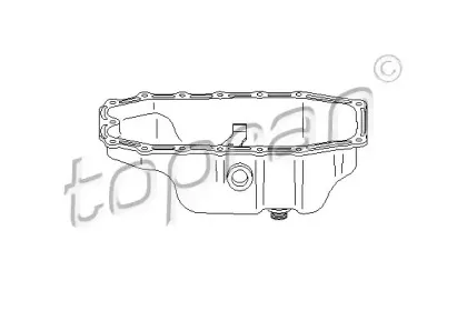 207 316 TOPRAN Масляный поддон