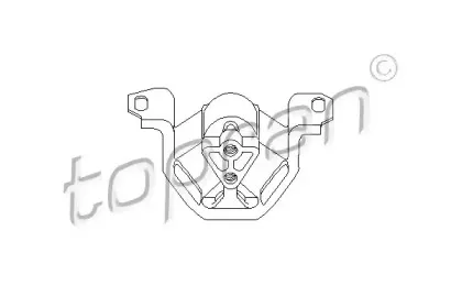 201 390 TOPRAN Подвеска, двигатель