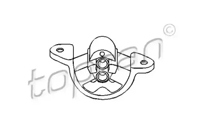 201 392 TOPRAN Подвеска, двигатель