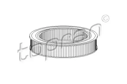 201 655 TOPRAN Воздушный фильтр