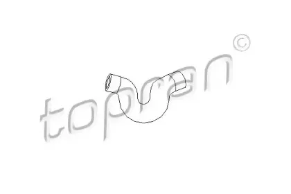 205 711 TOPRAN Шланг радиатора
