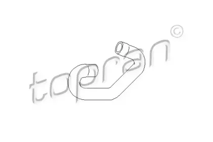 206 700 TOPRAN Шланг радиатора