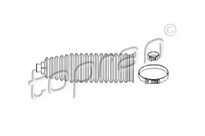 206 631 TOPRAN Комплект пылника, рулевое управление