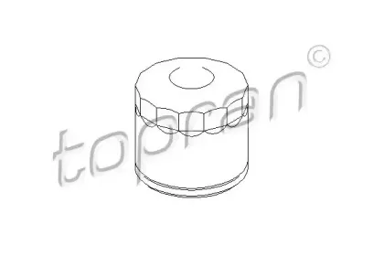 207 580 TOPRAN Масляный фильтр