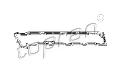 206 132 TOPRAN Прокладка, крышка головки цилиндра