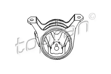 206 563 TOPRAN Подвеска, двигатель