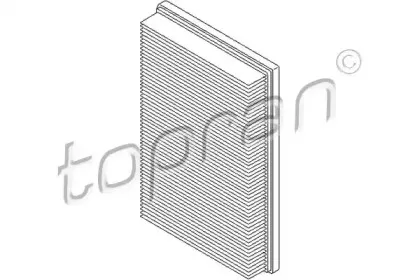 300 010 TOPRAN Воздушный фильтр