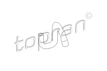 301 433 TOPRAN Шланг радиатора
