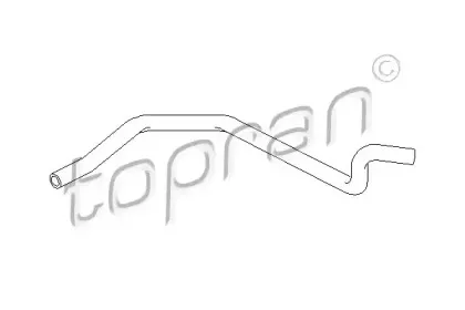 301 429 TOPRAN Шланг радиатора