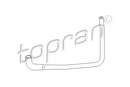 301 436 TOPRAN Шланг, теплообменник - отопление