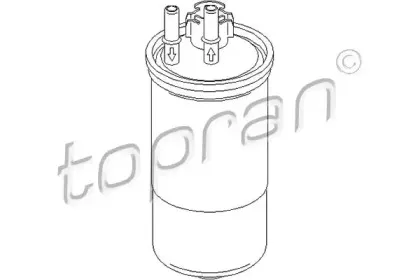 302 132 TOPRAN Топливный фильтр