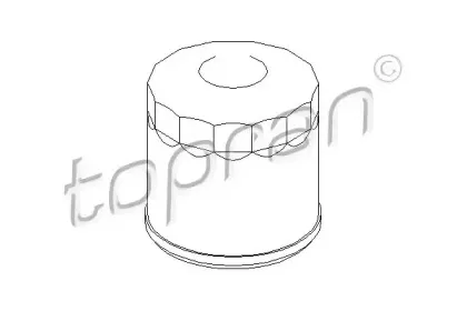 300 474 TOPRAN Масляный фильтр