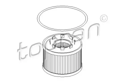 301 760 TOPRAN Масляный фильтр