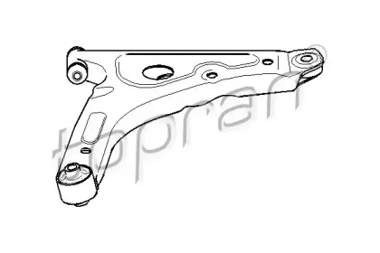 302 017 TOPRAN Рычаг независимой подвески колеса, подвеска колеса