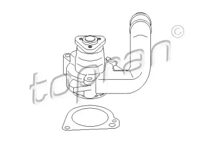 301 514 TOPRAN Водяной насос