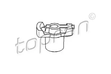 300 124 TOPRAN Бегунок распределителя зажигани