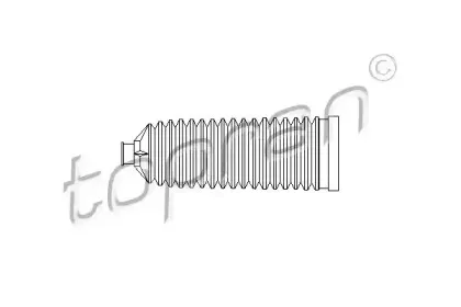 302 749 TOPRAN Пыльник, рулевое управление