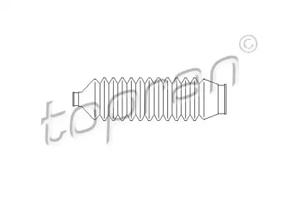 301 090 TOPRAN Пыльник, рулевое управление