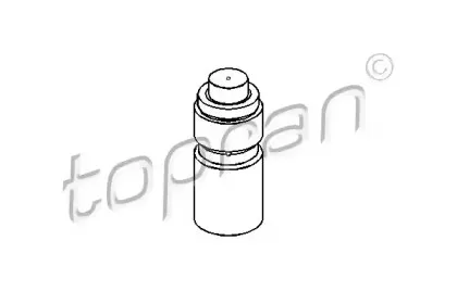 300 333 TOPRAN Толкатель