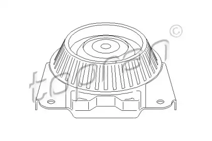 301 228 TOPRAN Опора стойки амортизатора