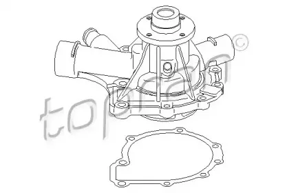 401 176 TOPRAN Водяной насос