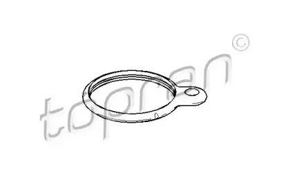 400691 TOPRAN Прокладка, термостат