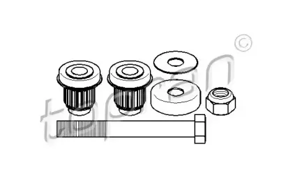 400 088 TOPRAN Ремкомплект, направляющий рычаг