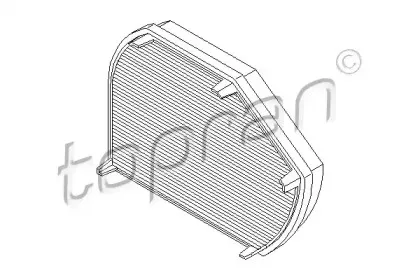 400 202 TOPRAN Фильтр, воздух во внутренном пространстве
