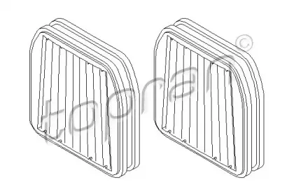 400 210 TOPRAN Фильтр, воздух во внутренном пространстве