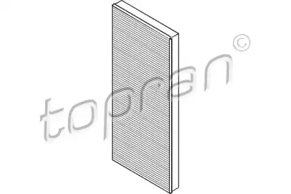 401 409 TOPRAN Фильтр, воздух во внутренном пространстве