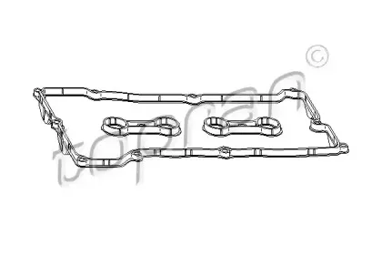 501 251 TOPRAN Комплект прокладок, крышка головки цилиндра