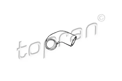 500 457 TOPRAN Шланг радиатора