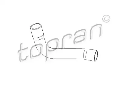 501 553 TOPRAN Шланг радиатора
