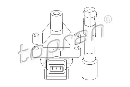500 961 TOPRAN Катушка зажигания