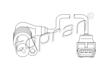 500 986 TOPRAN Датчик импульсов
