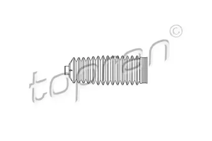 501 430 TOPRAN Пыльник, рулевое управление