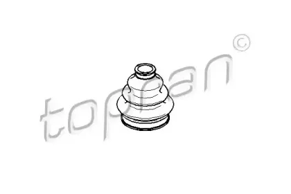 500 613 TOPRAN Пыльник, приводной вал
