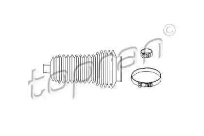 700 375 TOPRAN Комплект пылника, рулевое управление