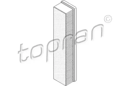 700 730 TOPRAN Воздушный фильтр