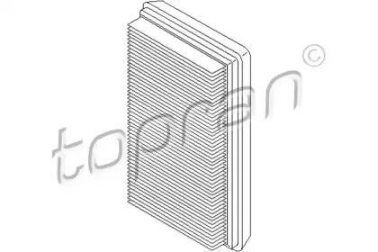 700 416 TOPRAN Воздушный фильтр