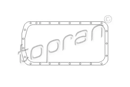 720 113 TOPRAN Прокладка, масляный поддон