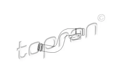 721 927 TOPRAN Трубка охлаждающей жидкости
