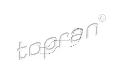 721 827 TOPRAN Шланг радиатора