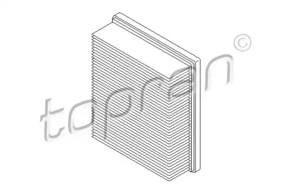 720 972 TOPRAN Воздушный фильтр
