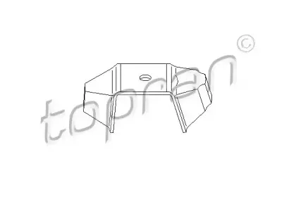 720 361 TOPRAN Подвеска, двигатель