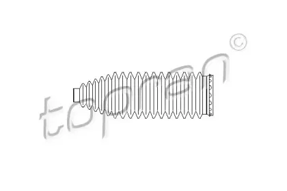 722 137 TOPRAN Пыльник, рулевое управление