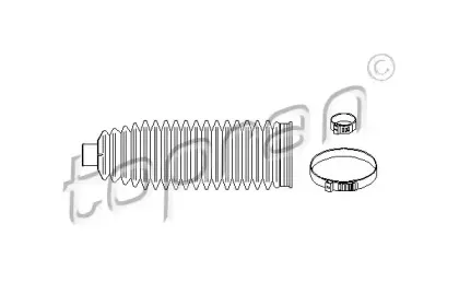 722 174 TOPRAN Комплект пылника, рулевое управление