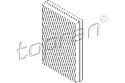 720 286 TOPRAN Фильтр, воздух во внутренном пространстве
