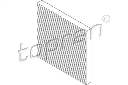 720 338 TOPRAN Фильтр, воздух во внутренном пространстве